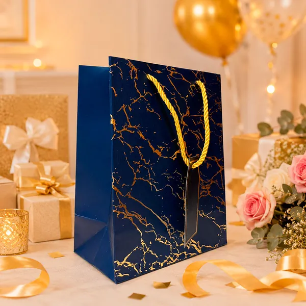 Premium_Blue_Metallic_Gift_Bag_23_18_10_Cm_Luxury_Paper_Gift_Bag_With_Gold_Foiling_Marble_Design_Rope_Handle_Gift_Tag_Reusable_Gift_Packaging_For_Birthday_Wedding_Anniversary_Return_Gift_Baby_Shower_Corporate_Festive_Gifting_Pack_Of_5