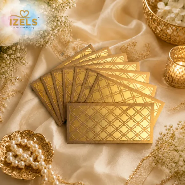 Premium_Shagun_Envelopes_Lifafa_Laser_Cut_Money_Gift_Covers_For_Weddings_Birthdays_Parties_Festivals_18x8_Cm_Beige_Golden_Geometric_Pattern_Pack_Of_10