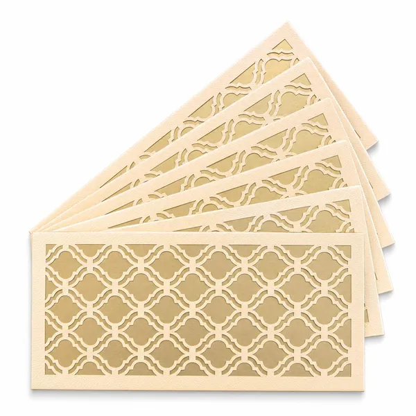 Premium_Shagun_Envelopes_Lifafa_Laser_Cut_Money_Gift_Covers_For_Weddings_Birthdays_Parties_Festivals_18x8_Cm_Beige_Golden_Geometric_Pattern_Pack_Of_10