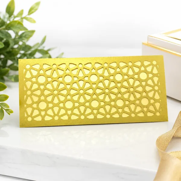 Premium_Shagun_Envelopes_Lifafa_Laser_Cut_Money_Gift_Covers_For_Weddings_Birthdays_Parties_Festivals_18x8_Cm_Olive_Golden_Floral_Pattern_Pack_Of_10