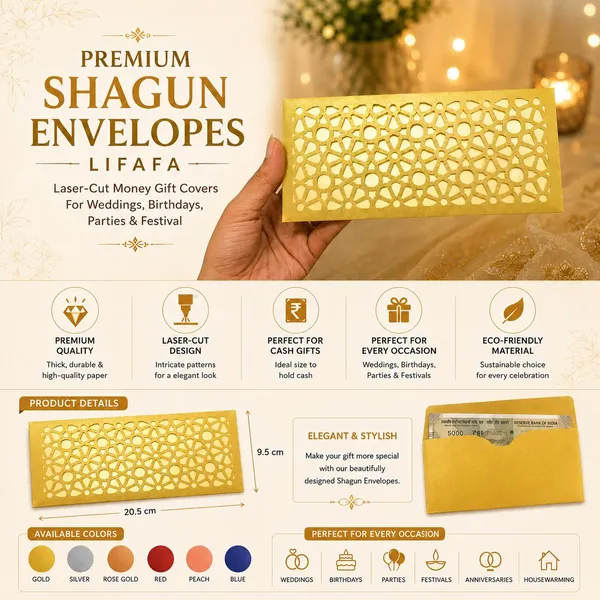 Premium_Shagun_Envelopes_Lifafa_Laser_Cut_Money_Gift_Covers_For_Weddings_Birthdays_Parties_Festivals_18x8_Cm_Olive_Golden_Floral_Pattern_Pack_Of_10