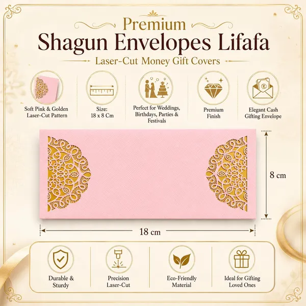 Premium_Shagun_Envelopes_Lifafa_Laser_Cut_Money_Gift_Covers_For_Weddings_Birthdays_Parties_Festivals_18x8_Cm_Soft_Pink_Golden_Laser_Cut_Pattern_Pack_Of_30
