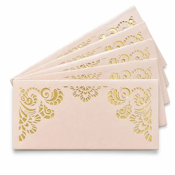 Premium_Shagun_Envelopes_Lifafa_Laser_Cut_Money_Gift_Covers_For_Weddings_Birthdays_Parties_Festivals_18x8_Cm_Beige_Gold_Laser_Cut_Pattern_Pack_Of_10