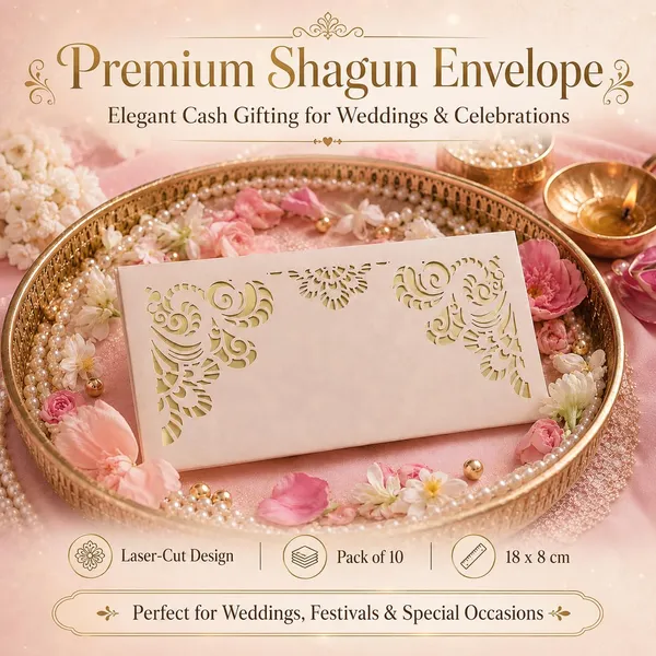 Premium_Shagun_Envelopes_Lifafa_Laser_Cut_Money_Gift_Covers_For_Weddings_Birthdays_Parties_Festivals_18x8_Cm_Beige_Gold_Laser_Cut_Pattern_Pack_Of_10