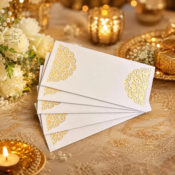 Premium_Shagun_Envelopes_Lifafa_Laser_Cut_Money_Gift_Covers_For_Weddings_Birthdays_Parties_Festivals_18x8_Cm_Grey_Golden_Laser_Cut_Pattern_Pack_Of_10
