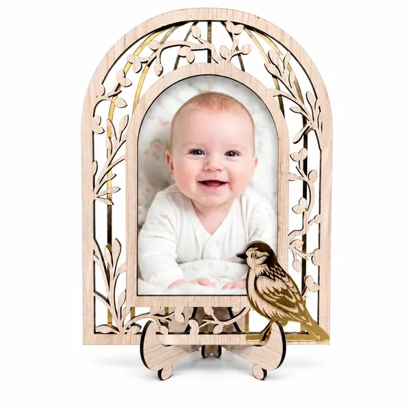 Arch_Shape_Wooden_Photo_Frame_With_Laser_Cut_Bird_Border_Decorative_Picture_Frame_With_Clear_Acrylic_Front_Wall_Tabletop_Photo_Frame_For_Home_Decor_Birthday_Anniversary_Housewarming_Gift_23_Cm_15_Cm