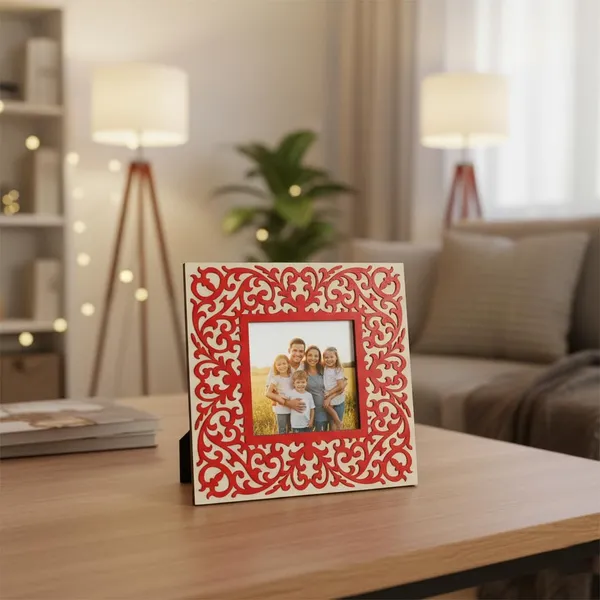 Square_Photo_Frame_23_X_23_Cm_Wooden_Decorative_Picture_Frame_With_Floral_Laser_Cut_Border_Clear_Acrylic_Front_Wall_Tabletop_Photo_Frame_For_Home_Decor_Birthday_Anniversary_Baby_Photo_Gift