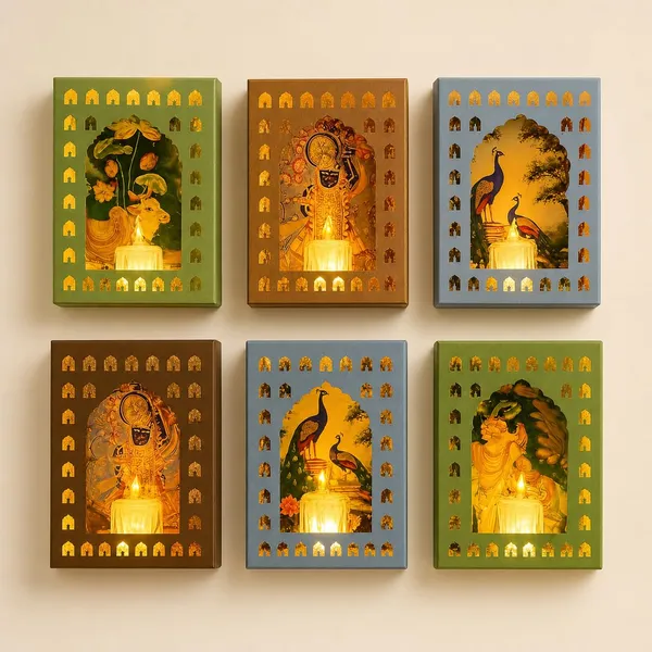 Paper_Jharokha_Candle_Holder_Set_6_Foldable_Jharokha_Boxes_With_6_Led_Candles_Wall_Mount_Festive_Decor_Traditional_Spiritual_Designs_Multicolour_Medium