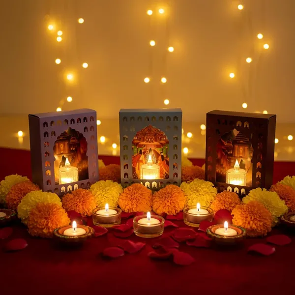 Led_Decorative_Paper_Frames_Combo_Pack_Of_6_Includes_6_Foldable_Paper_Jharokha_Boxes_6_Led_Candles_Devotional_Wall_Decor_For_Ganpati_Diwali_Pooja_Mandir_Festive_Decoration