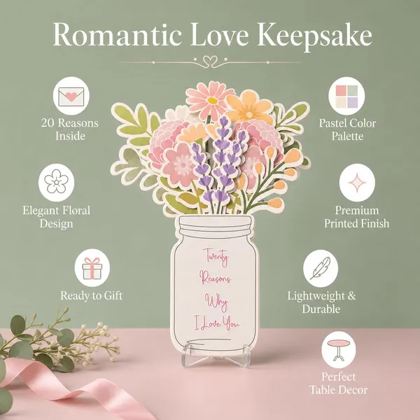 Izels_Twenty_Reasons_Why_I_Love_You_Message_Showpiece_With_Stand_Romantic_Valentine_Gift_For_Girlfriend_Boyfriend_Husband_Wife_Gift_For_Girlfriend_Boyfriend_Husband_Wife_Her_Him_Design_1