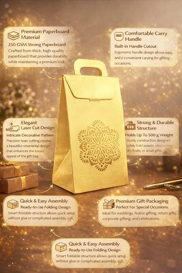 Izels_Laser_Cut_Paper_Gift_Box_With_Handle_Pack_Of_25_Decorative_Gift_Boxes_For_Wedding_Favors_Return_Gifts_Eid_Festive_Hampers_Chocolates_Sweets_Corporate_Gifting_16x11x8_Cm_Golden