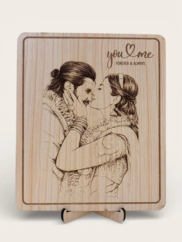 Personalized_Wooden_Photo_Frame_14_X_14_Cm_Custom_Laser_Engraved_Picture_On_Wood_With_Stand_Customized_Family_Portrait_Plaque_Unique_Gift_For_Couples_Parents_Friends_Anniversary_Wedding_Home_Decor