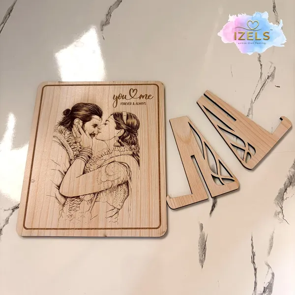Personalized_Wooden_Photo_Frame_14_X_14_Cm_Custom_Laser_Engraved_Picture_On_Wood_With_Stand_Customized_Family_Portrait_Plaque_Unique_Gift_For_Couples_Parents_Friends_Anniversary_Wedding_Home_Decor