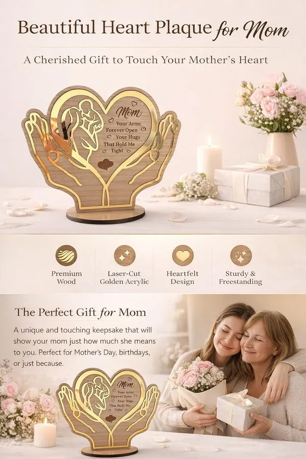Izels_Gift_For_Mom_Wooden_Heart_Plaque_With_Stand_Mdf_Gold_Acrylic_Mom_Quote_Table_Decor_Showpiece_Appreciation_Present_For_Mother_Birthday_Gift_From_Daughter_Or_Son