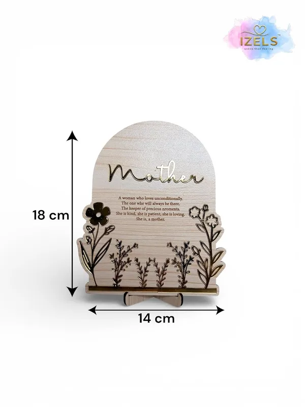 Izels_Gift_For_Mom_Wooden_Table_Decor_Plaque_With_Stand_Mdf_Gold_Acrylic_Quote_Showpiece_Appreciation_Present_Birthday_Gift_For_Mother_From_Daughter_Or_Son