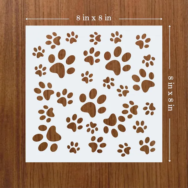 Animal_Print_Stencil_Set_For_Painting_Pack_Of_9_8x8_Inch_Reusable_Mylar_Stencils_For_Wall_Art_Furniture_Fabric_Canvas_Wood_Diy_Craft_Projects_Safari_Wildlife_Pattern_Templates