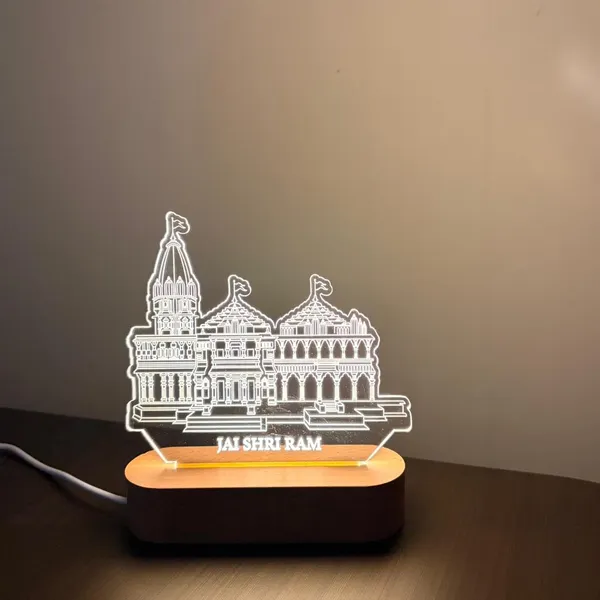 Ram_Mandir_Ayodhya_Led_Lamp_Shri_Ram_Temple_Night_Light_With_Wooden_Base_Acrylic_Usb_Powered_Warm_White_Light_Spiritual_Home_Temple_Decor_Gift_8x6_Inch