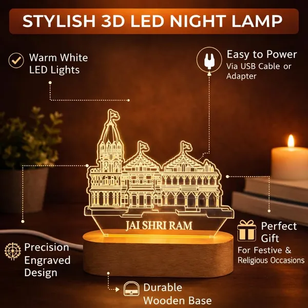 Ram_Mandir_Ayodhya_Led_Lamp_Shri_Ram_Temple_Night_Light_With_Wooden_Base_Acrylic_Usb_Powered_Warm_White_Light_Spiritual_Home_Temple_Decor_Gift_8x6_Inch