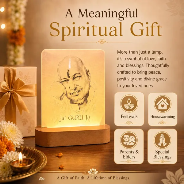Product_Summary_Izels_Guruji_Led_Lamp_Jai_Guru_Ji_3mm_Acrylic_Wooden_Usb_Base