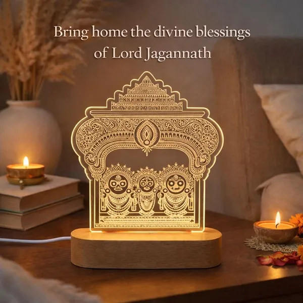 Jagannath_Balabhadra_Subhadra_Laser_Engraved_Led_Night_Lamp_Pine_Wood_Base_Warm_Light_Usb_Powered_Spiritual_Lamp_For_Home_Decor_Puja_Room_Bedroom_Gifting_8x6_Inches