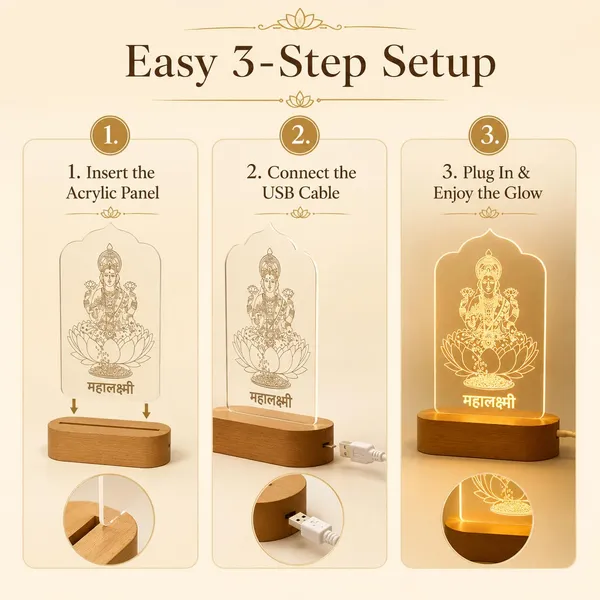 Lakshmi_Mata_3_D_Illusion_Led_Lamp_3mm_Acrylic_Wooden_Base_Usb_Diwali_Gift