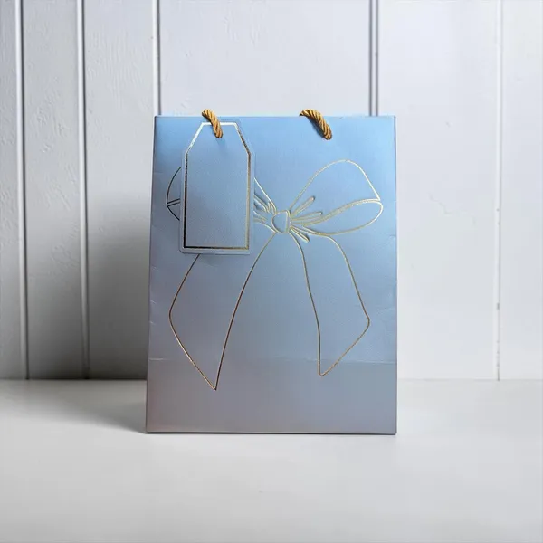 Izels_Premium_Luxury_Paper_Bow_Gift_Bags_Pack_Of_10_Leather_Finish_With_Gold_Foil_Geometric_Design_Thick_220_Gsm_Paper_Rope_Handles_Thank_You_Tag_Blue_Pack_Of_10