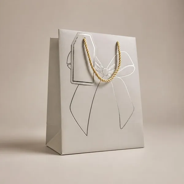 Izels_Premium_Luxury_Paper_Bow_Gift_Bags_Pack_Of_10_Leather_Finish_With_Gold_Foil_Geometric_Design_Thick_220_Gsm_Paper_Rope_Handles_Thank_You_Tag_Small_Silver_Pack_Of_10