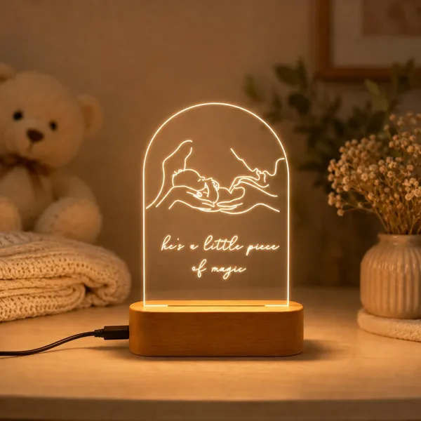Personalised_Nursery_Led_Name_Lamp_With_Pine_Wood_Base_8x6_Inch_Custom_Acrylic_Baby_Shower_Night_Light_For_New_Mom_Parents_To_Be_Welcome_Baby_Decorative_Gift