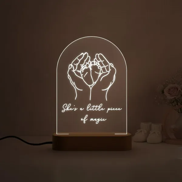 Personalised_Baby_Shower_Led_Name_Lamp_With_Pine_Wood_Base_8x6_Inch_Custom_Acrylic_Nursery_Night_Light_Welcome_Baby_Gift_For_New_Mom_Parents_To_Be_Little_Piece_Of_Magic