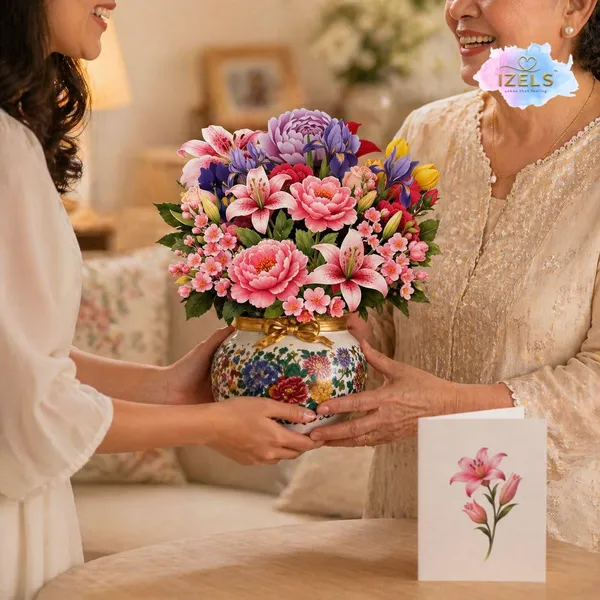 3d_Flower_Pop_Up_Greeting_Card_Lifesize_Floral_Vase_Design_Paper_Bouquet_10_Inch_Floral_Display_With_Note_Card_Envelope_Birthday_Anniversary_Engagement_Romantic_Gift_For_Her_Him_Floral_Vase_Design_1