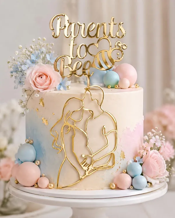 Baby_Shower_Cake_Topper_Combo_Pack_Of_2_Mirror_Gold_Acrylic_Cake_Decoration_6x4_Inch_For_Godh_Bharai_Mom_To_Be_Maternity_Party_Welcome_Baby_Celebrations_Parents_To_Bee