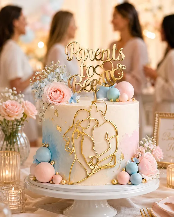 Baby_Shower_Cake_Topper_Combo_Pack_Of_2_Mirror_Gold_Acrylic_Cake_Decoration_6x4_Inch_For_Godh_Bharai_Mom_To_Be_Maternity_Party_Welcome_Baby_Celebrations_Parents_To_Bee