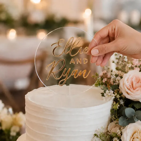Personalised_Couple_Name_Acrylic_Cake_Topper_Customised_Wedding_Engagement_Anniversary_Cake_Decoration_8x6_Inch_Premium_Gold_Finish_Design_1