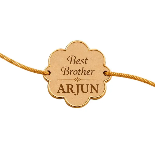 Product_Summary_Izels_Personalised_Raksha_Bandhan_Rakhi_For_Brother_Laser_Engraved_Mdf_Design_With_Custom_Text_Premium_Golden_Dori_Thread_Unique_Bhai_Gift_Sibling_Keepsake