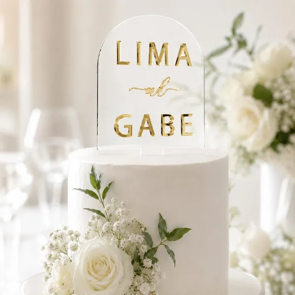 Personalised_Couple_Name_Acrylic_Cake_Topper_Customised_Wedding_Engagement_Anniversary_Cake_Decoration_8x6_Inch_Premium_Gold_Finish_Design_3