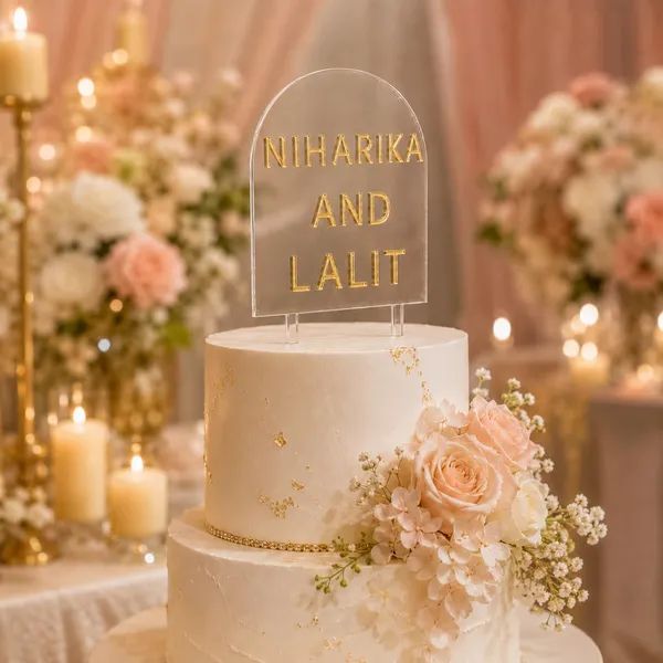 Personalised_Couple_Name_Acrylic_Cake_Topper_Customised_Wedding_Engagement_Anniversary_Cake_Decoration_8x6_Inch_Premium_Gold_Finish_Design_3