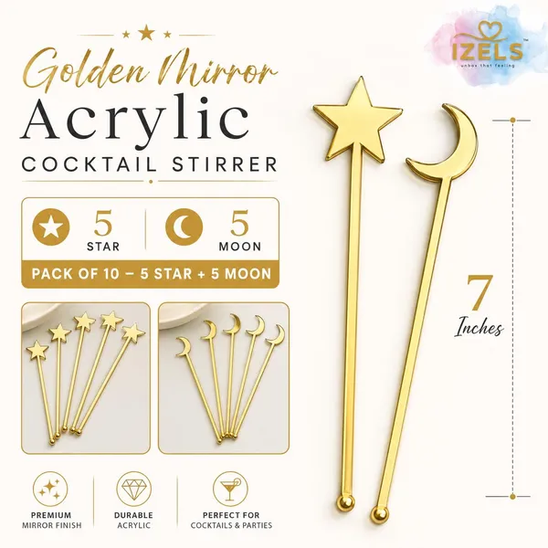 Golden_Mirror_Acrylic_Cocktail_Stirrers_Reusable_Drink_Mixing_Sticks_7_Inch_Cocktail_Mocktail_Stirrers_For_Parties_Weddings_Celebrations_Multiple_Designs_Available_Pack_Of_10