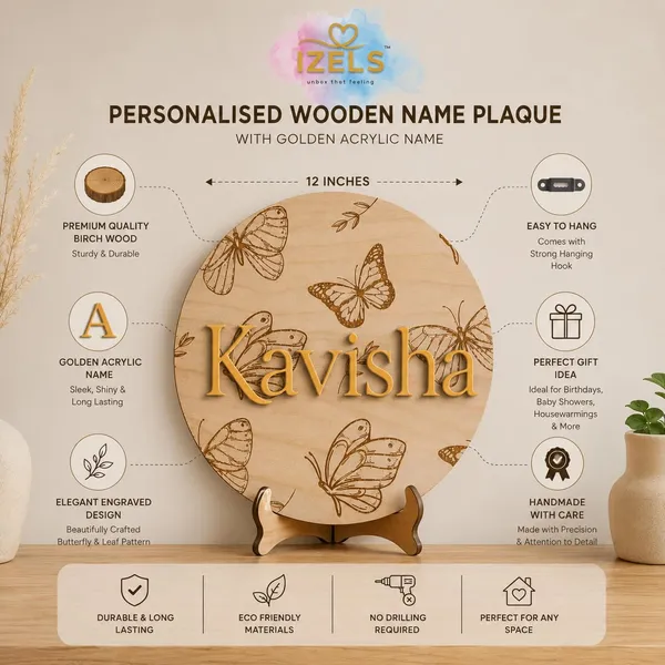 Personalised_Wooden_Plaque_For_Kids_Room_Custom_Baby_Keepsake_Wall_Table_Decor_With_Golden_Mirror_Acrylic_Name_Laminated_Mdf_Aesthetic_Nursery_Bedroom_Decoration_30_X_30_Cm_Butterfly