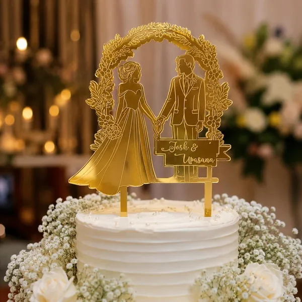 Personalised_Couple_Name_Acrylic_Cake_Topper_Customised_Wedding_Engagement_Anniversary_Cake_Decoration_8x6_Inch_Premium_Gold_Finish_Design_4