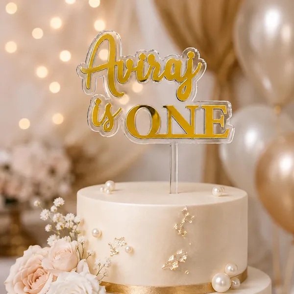 Personalised_1st_Birthday_Acrylic_Cake_Topper_Custom_Name_Is_Age_Cake_Topper_Gold_Mirror_Clear_Acrylic_Birthday_Cake_Decoration