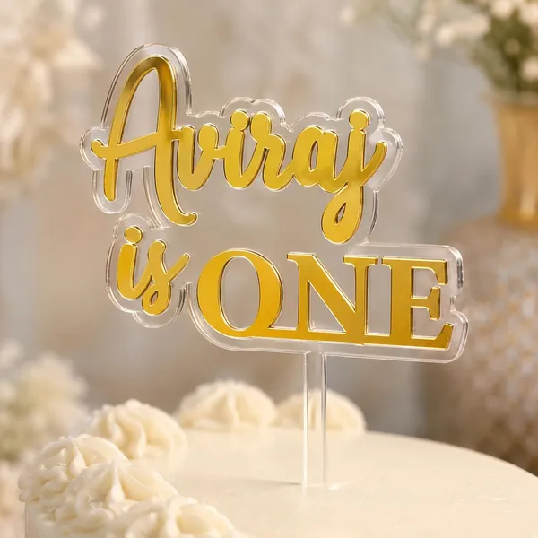 Personalised_1st_Birthday_Acrylic_Cake_Topper_Custom_Name_Is_Age_Cake_Topper_Gold_Mirror_Clear_Acrylic_Birthday_Cake_Decoration