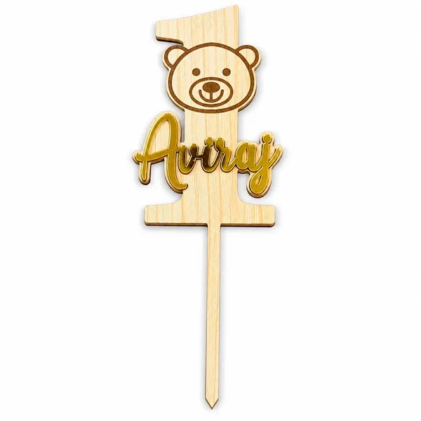 Personalised_Name_Age_Birthday_Cake_Topper_Custom_Bear_Number_Cake_Topper_Laminated_Mdf_Golden_Acrylic_Kids_Birthday_Cake_Decoration_6_X_4_Inch