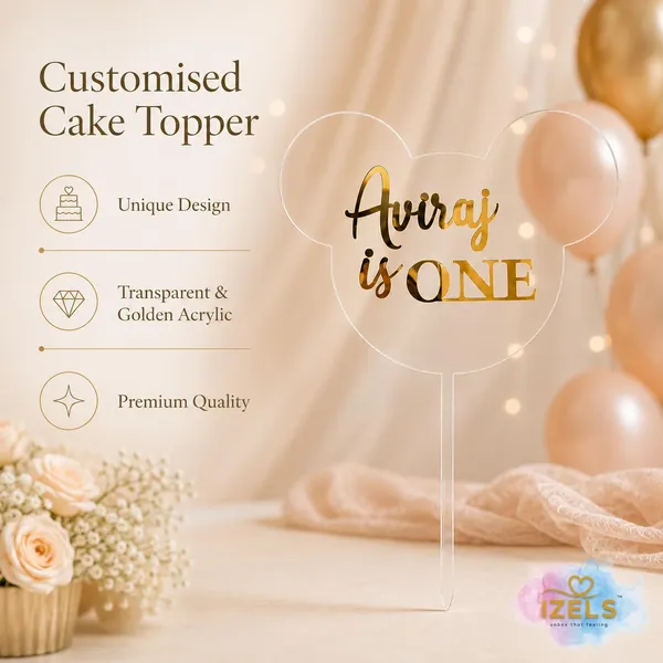 Personalised_Acrylic_Cake_Topper_Custom_Bear_Name_Age_Birthday_Cake_Topper_Premium_Gold_Mirror_Clear_Acrylic_Laser_Cut_Cake_Decoration_6_X_4_Inch