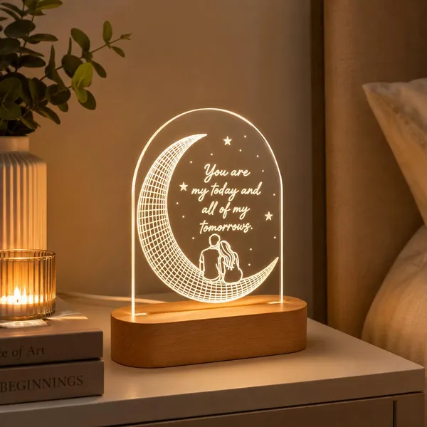 Romantic_Couple_Moon_Led_Lamp_3d_Illusion_Acrylic_Night_Light_With_Wooden_Base_Anniversary_Birthday_Gift_For_Girlfriend_Boyfriend_Wife_Husband_Crescent_Moon_Love_Lamp_Bedroom_Decor