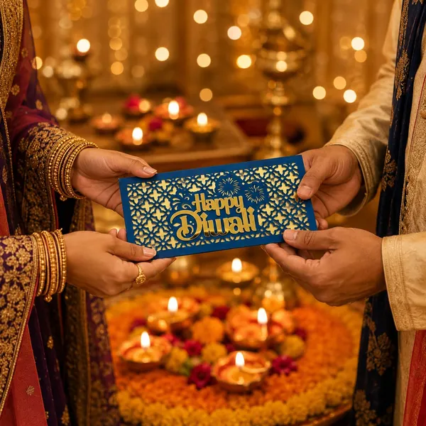 Diwali_Money_Envelope_Laser_Cut_8x3_Inches_Blue_5_Pieces