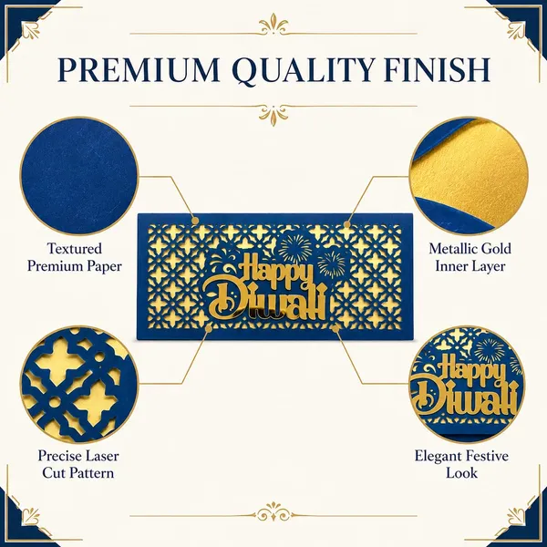 Diwali_Money_Envelope_Laser_Cut_8x3_Inches_Blue_10_Pieces