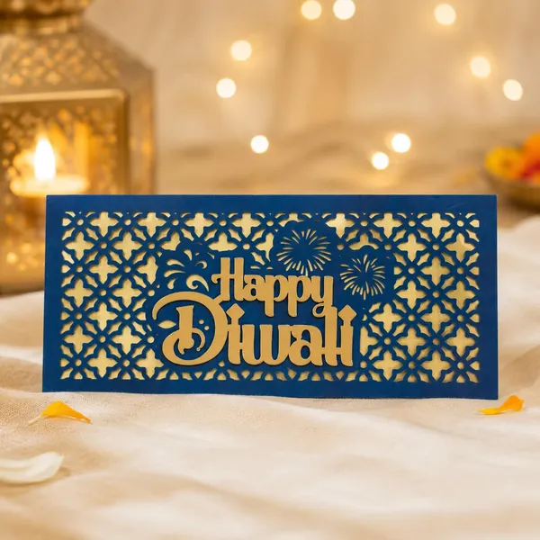 Diwali_Money_Envelope_Laser_Cut_8x3_Inches_Blue_10_Pieces
