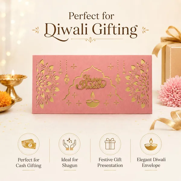 Diwali_Money_Envelope_Laser_Cut_8x3_Inches_Pink_10_Pieces