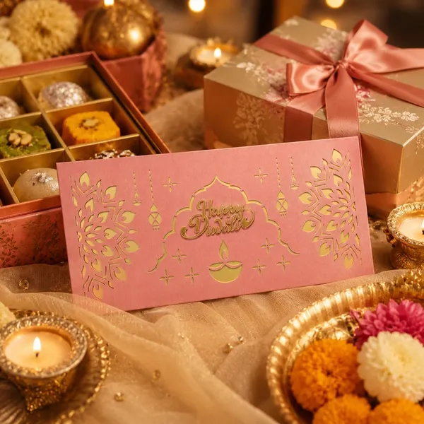 Diwali_Money_Envelope_Laser_Cut_8x3_Inches_Pink_10_Pieces