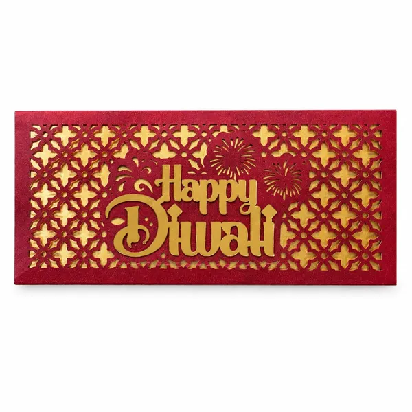Diwali_Money_Envelope_Laser_Cut_8x3_Inches_Red_10_Pieces
